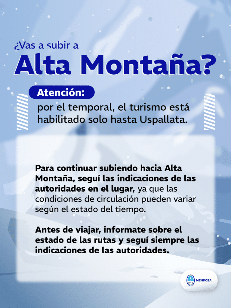 Alta montana invierno recomendaciones